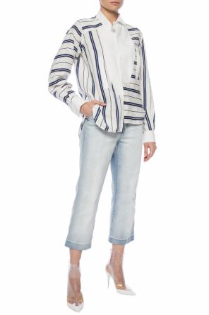 Striped asymmetrical shirt, zdjęcie 2 Striped asymmetrical shirt od Loewe